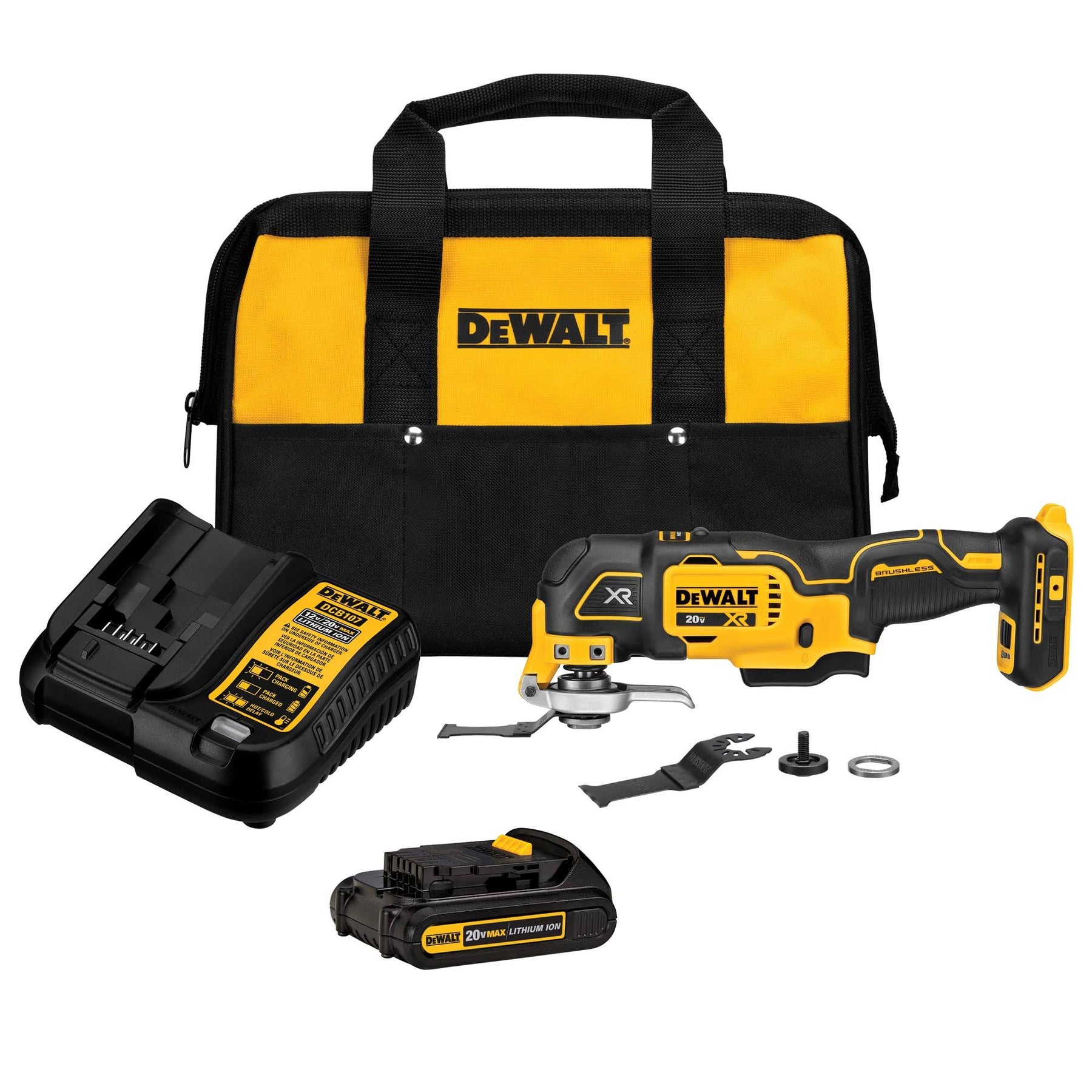 DeWalt DCS356C1 20V Max XR 3-Speed Cordless Oscillating Multi-Tool Kit - Product image 1