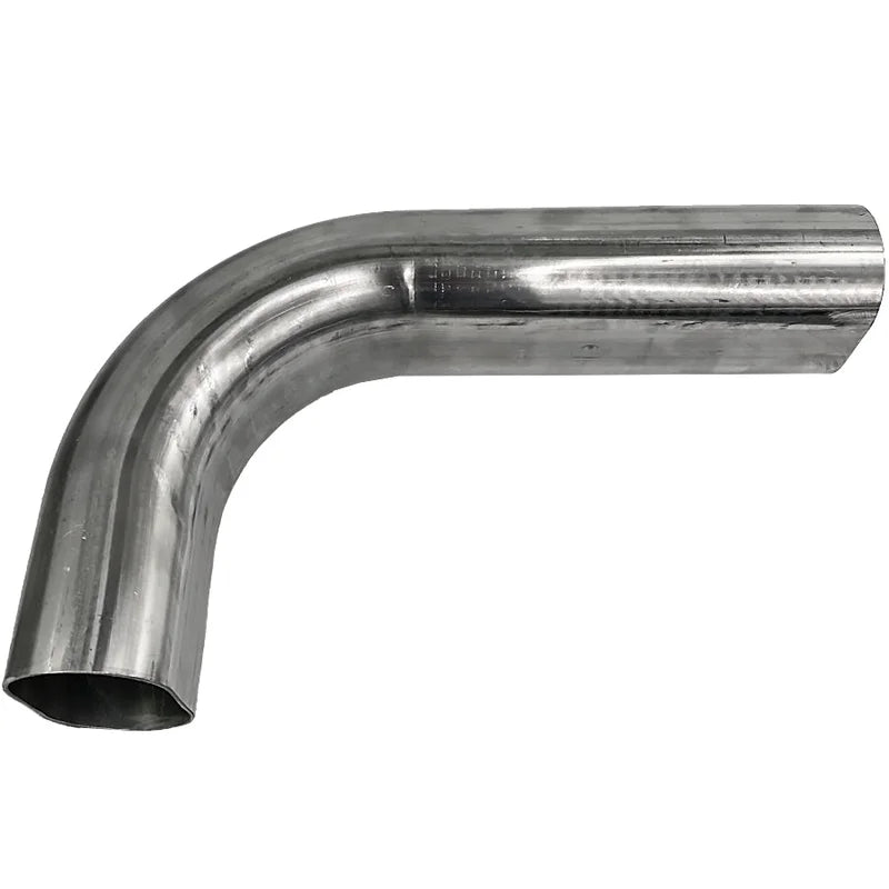 Granatelli 3" Oval Exhaust Tubing Vertical Radius 90^ bend 4.50 inch Bend Radius 313539