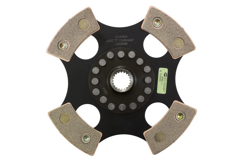 ACT 4200004 - 1993 Hyundai Elantra 4 Pad Rigid Race Disc
