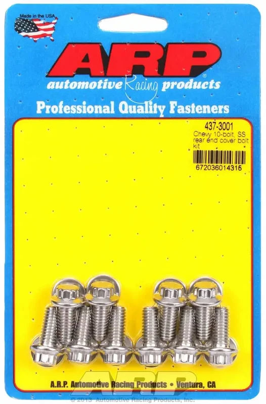 437-3001 ARP Fasteners Differential Cover Bolt For Use With GM