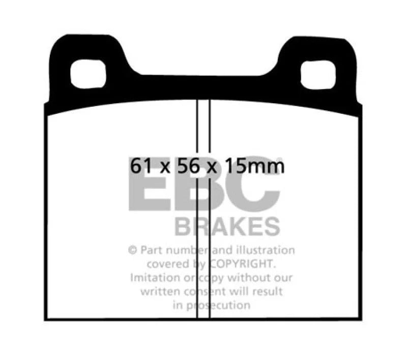EBC - Front Redstuff Pad PN DP3104C