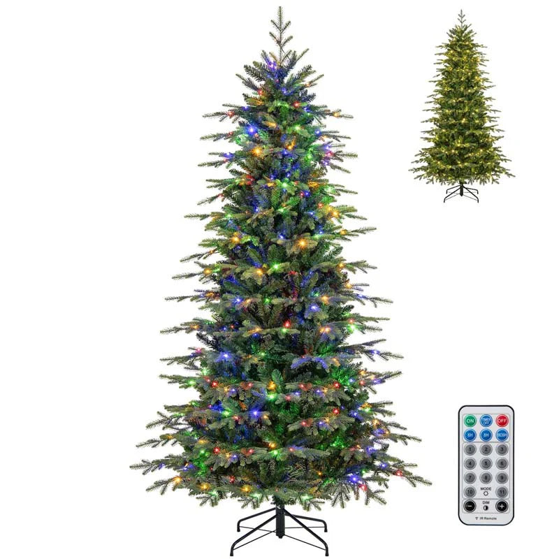 6/7.5/9 FT Pre-lit Artificial Christmas Tree with 260/380/560 Multicolor Lights - Product image 13