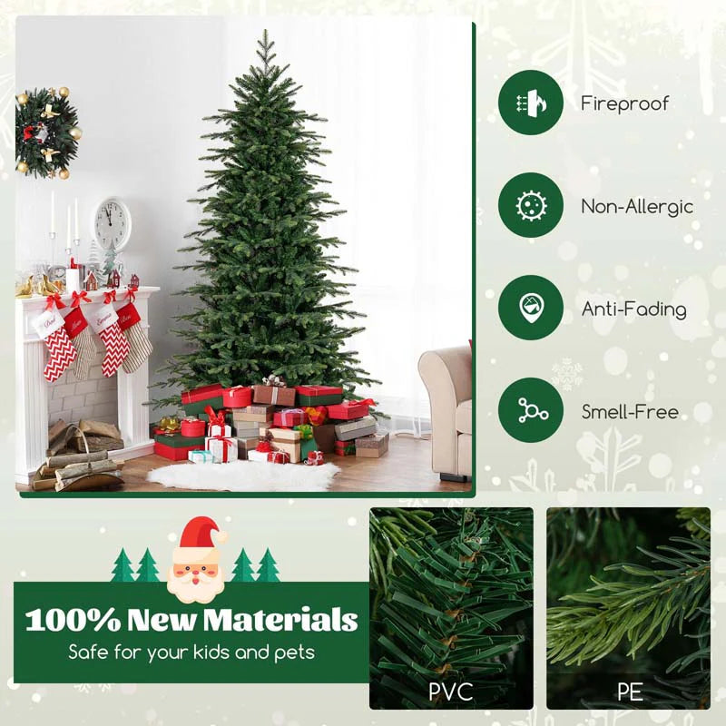 6/7.5/9 FT Pre-lit Artificial Christmas Tree with 260/380/560 Multicolor Lights - Product image 18