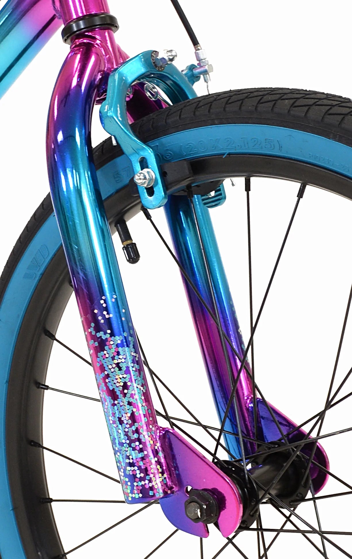 20" Illusion Girls Bike, Blue/Purple - Product image 3