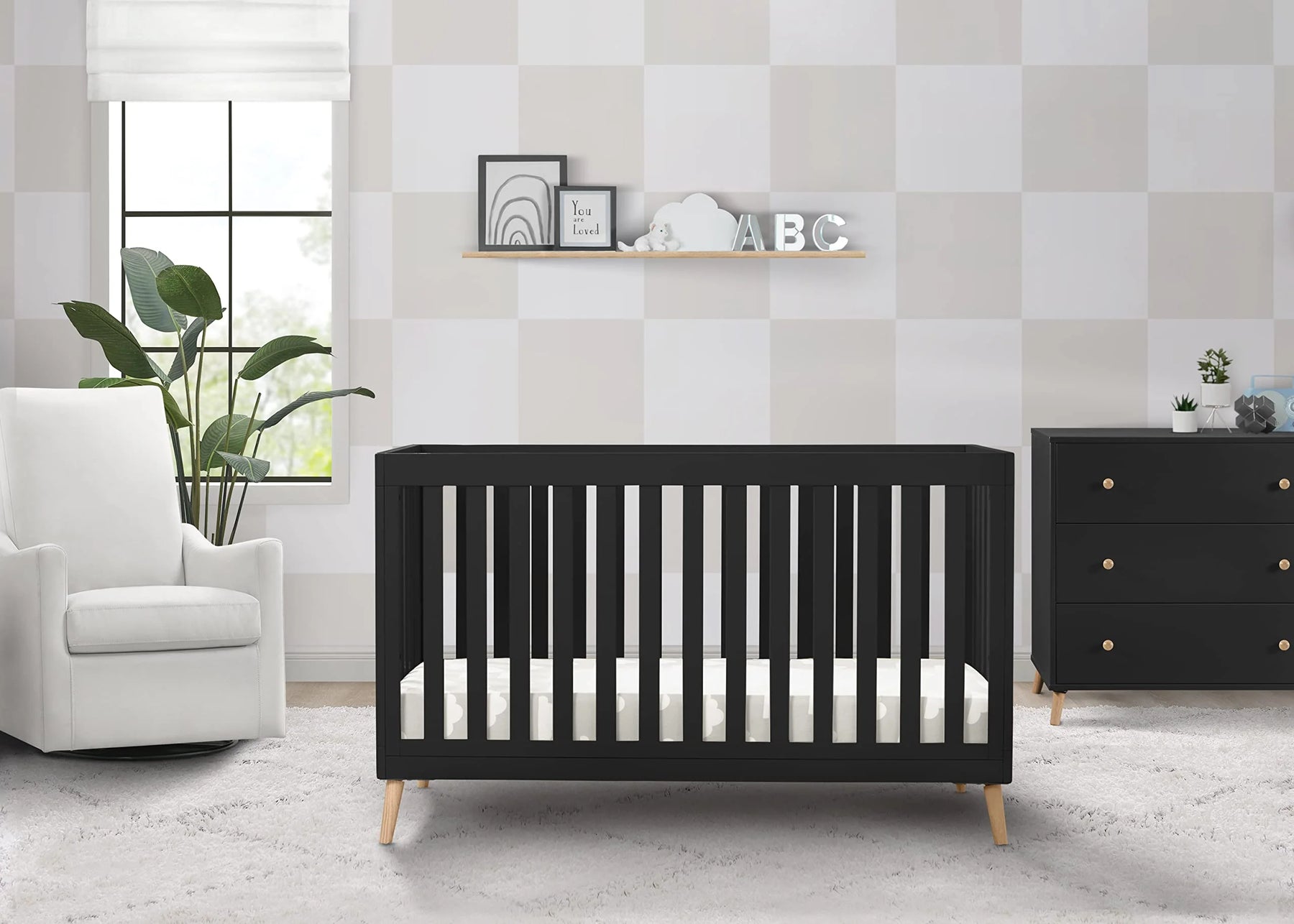 Essex 4-in-1 Convertible Baby Crib with Toddler Mattress - Product image 7