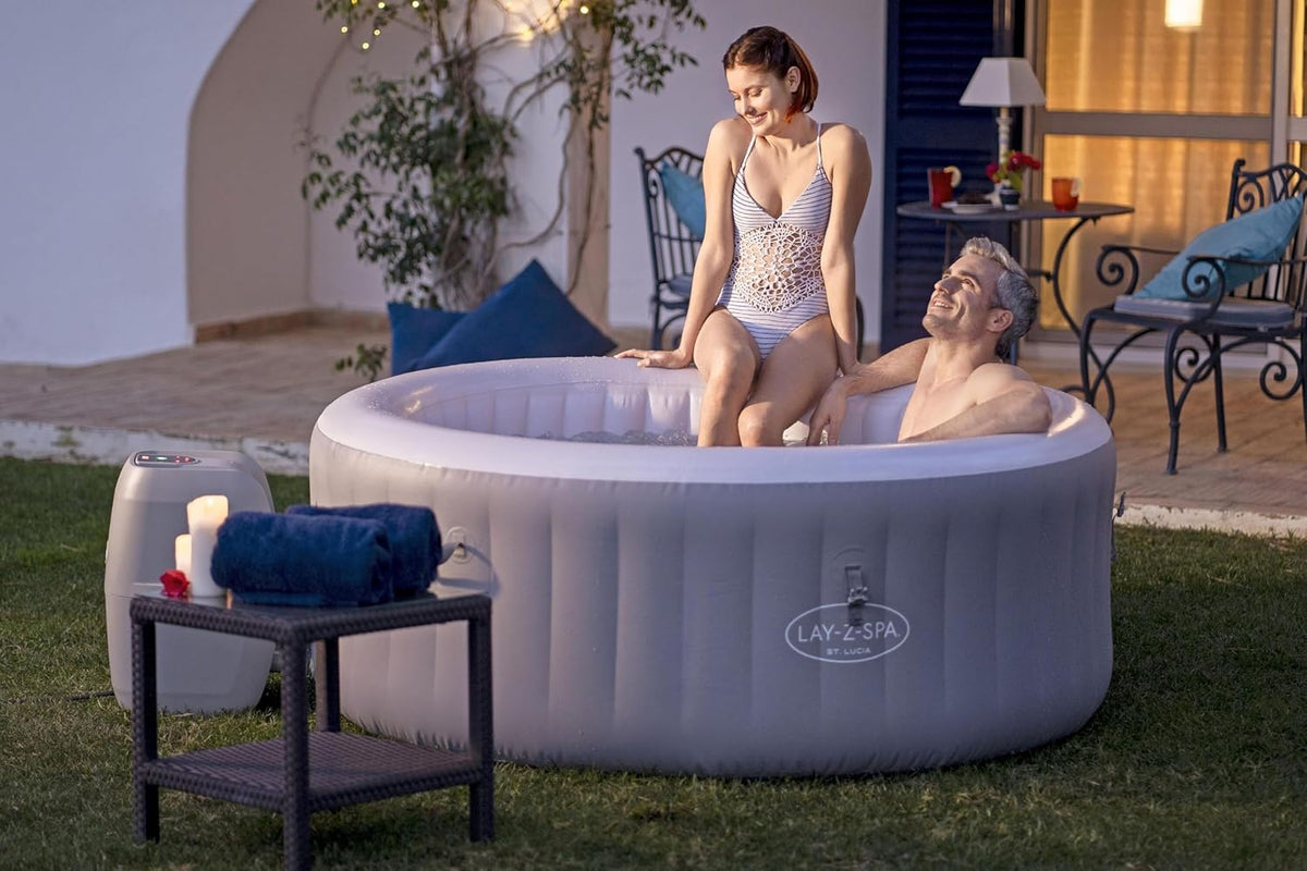 Lay-Z-Spa® 67"x26"/1.70m x 66cm St.Lucia AirJet