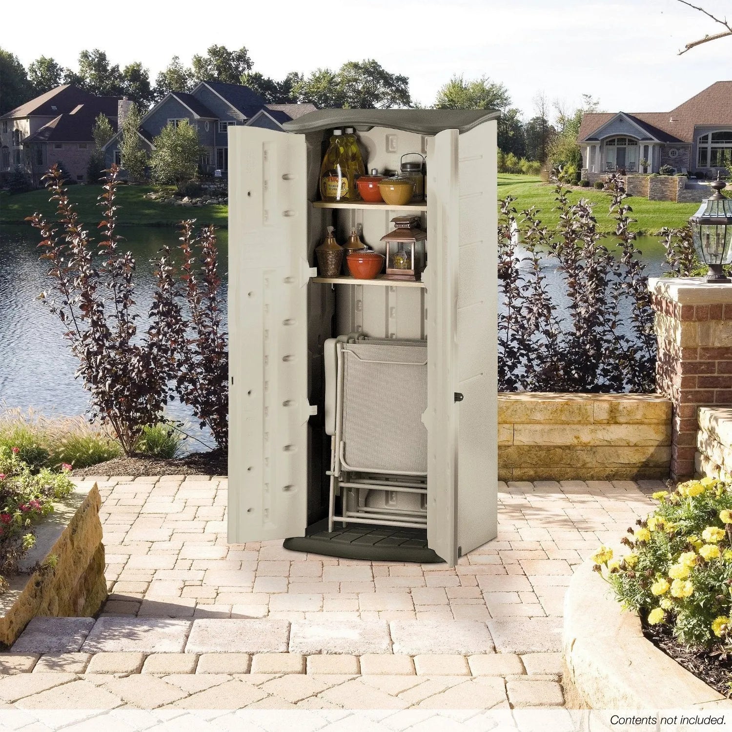 Rubbermaid Vertical Resin Weather Resistant Outdoor Storage Shed - Product image 4