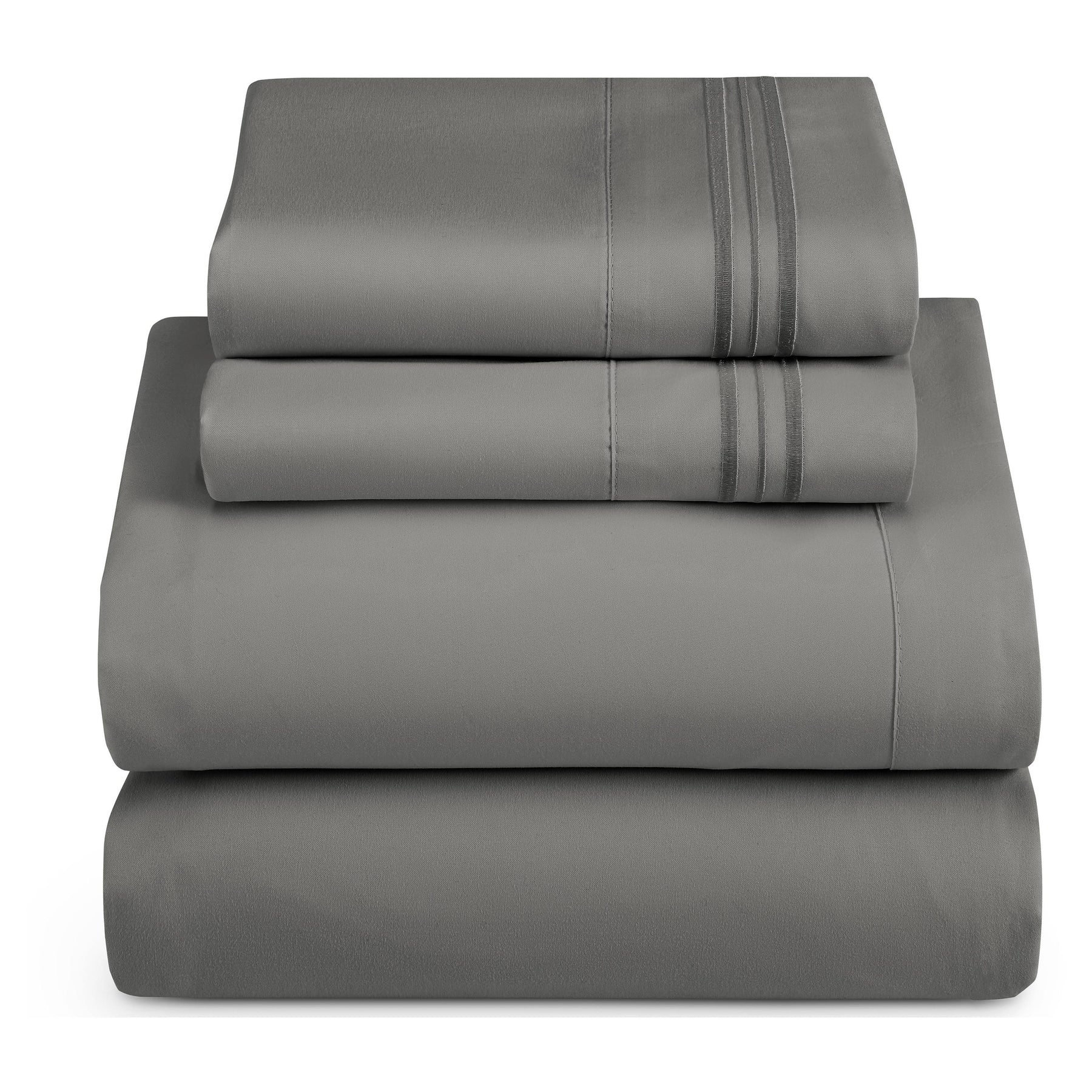 Nestl Bedding Cal King 4 Piece Bed Sheet Set - Deep Pocket Fitted Sheet - Product image 1