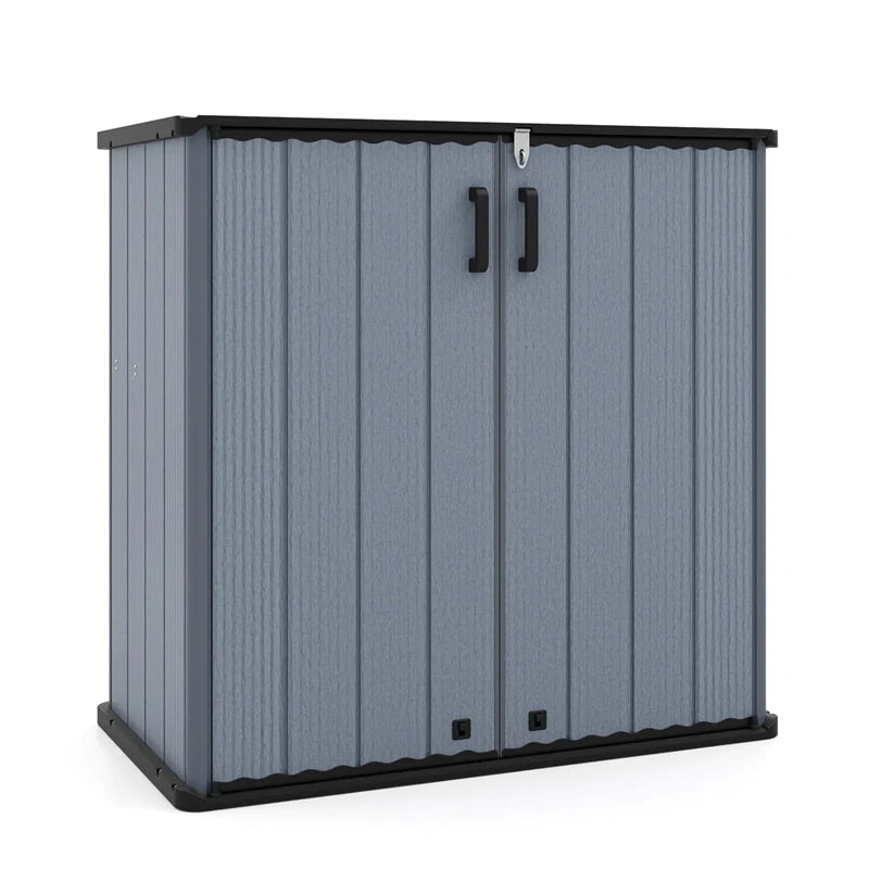 175 Gallon Outdoor Storage Shed, All-Weather Resin Patio Storage Box with Floor - Product image 21