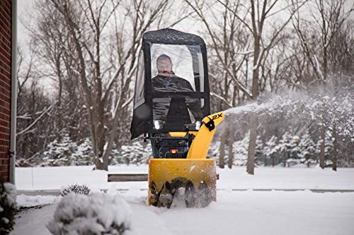 Deluxe Universal Snow Thrower Cab, Black C Fits Most Two & Three-Stage Snow Blowers - Product image 2