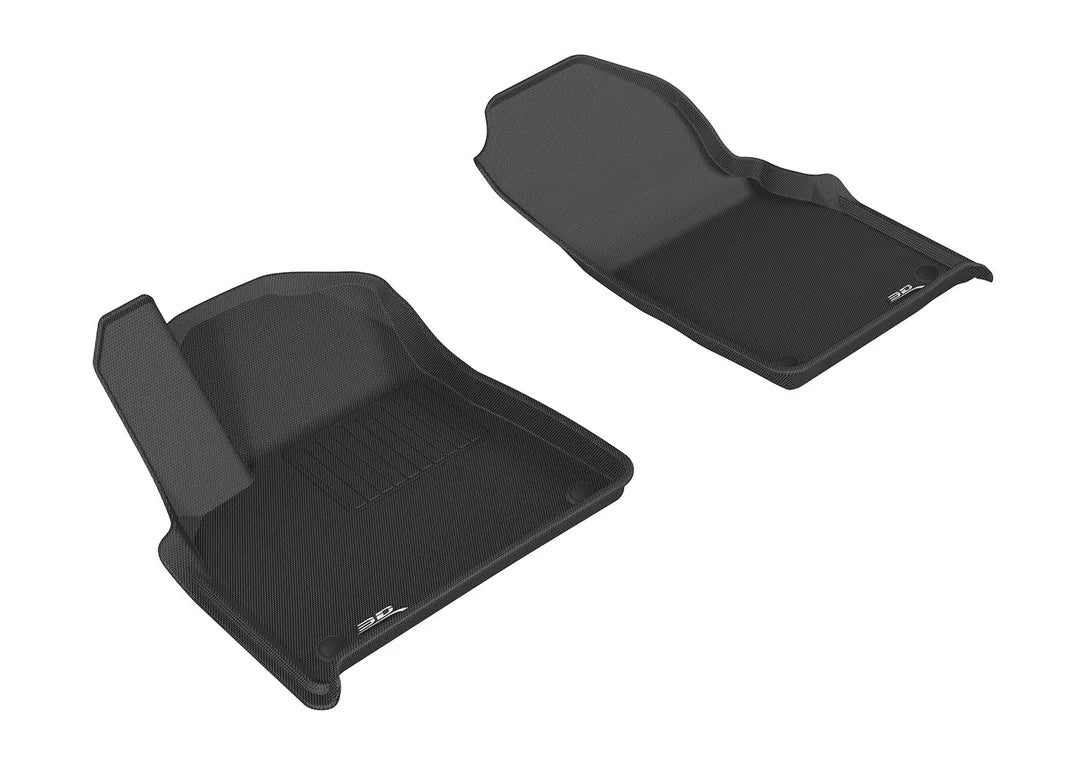 3D MAXpider L1AD04011509 - 2017-2020 Audi Q7/Q8 Kagu 1st Row Floormat - Black
