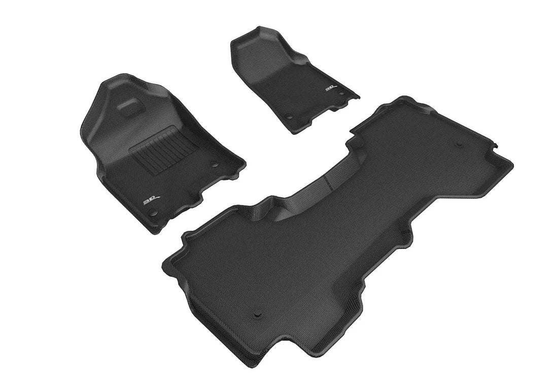 3D MAXpider L1DG03101509 - 19-24 Dodge Ram 1500 Quad Cab W/ Bucket Front Row Kagu Black R1 R2