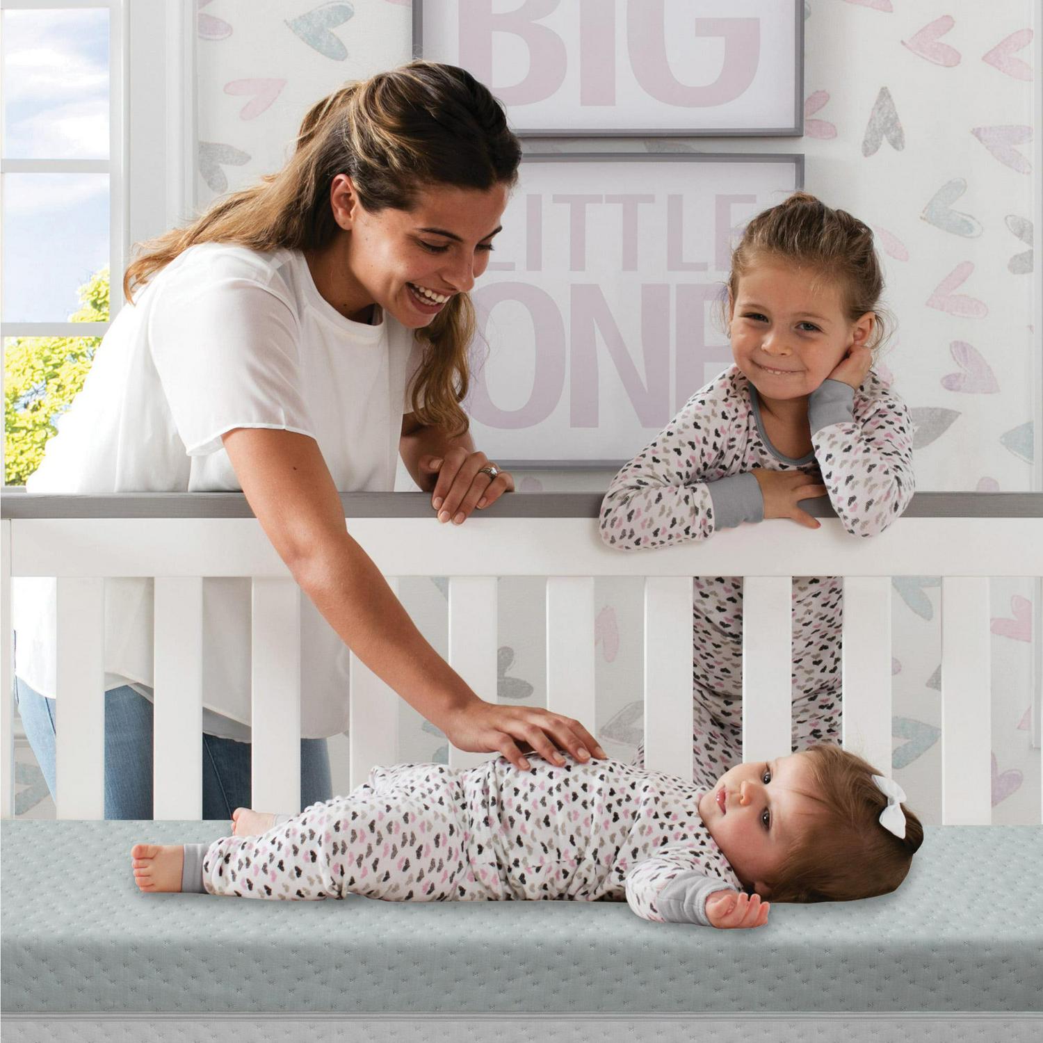 Delta Children Winter Breeze Mattress - Breathable Baby Crib and Toddler Mattress W Cloud Core - Product image 2