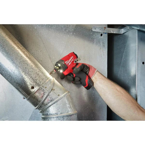 M12 FUEL 12V Lithium - Ion Cordless 3/8 In. Ratchet and 1/4 In. Impact Driver Kit (2 - Tool) W/Batteries - Product image 7