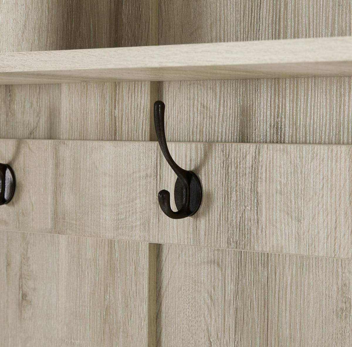 Entryway Hall Tree with Storage Bench, Wooden Coat Rack with Sponge Pad and 4 Dual Hooks - Product image 18