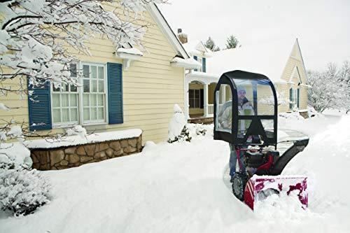 Deluxe Universal Snow Thrower Cab, Black C Fits Most Two & Three-Stage Snow Blowers - Product image 4