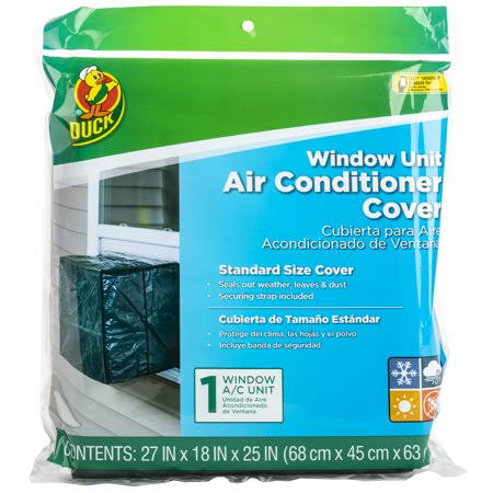 Duck Brand Window Unit Air Conditioner Cover Standard Size 27" x 18" x 25" - Product image 1