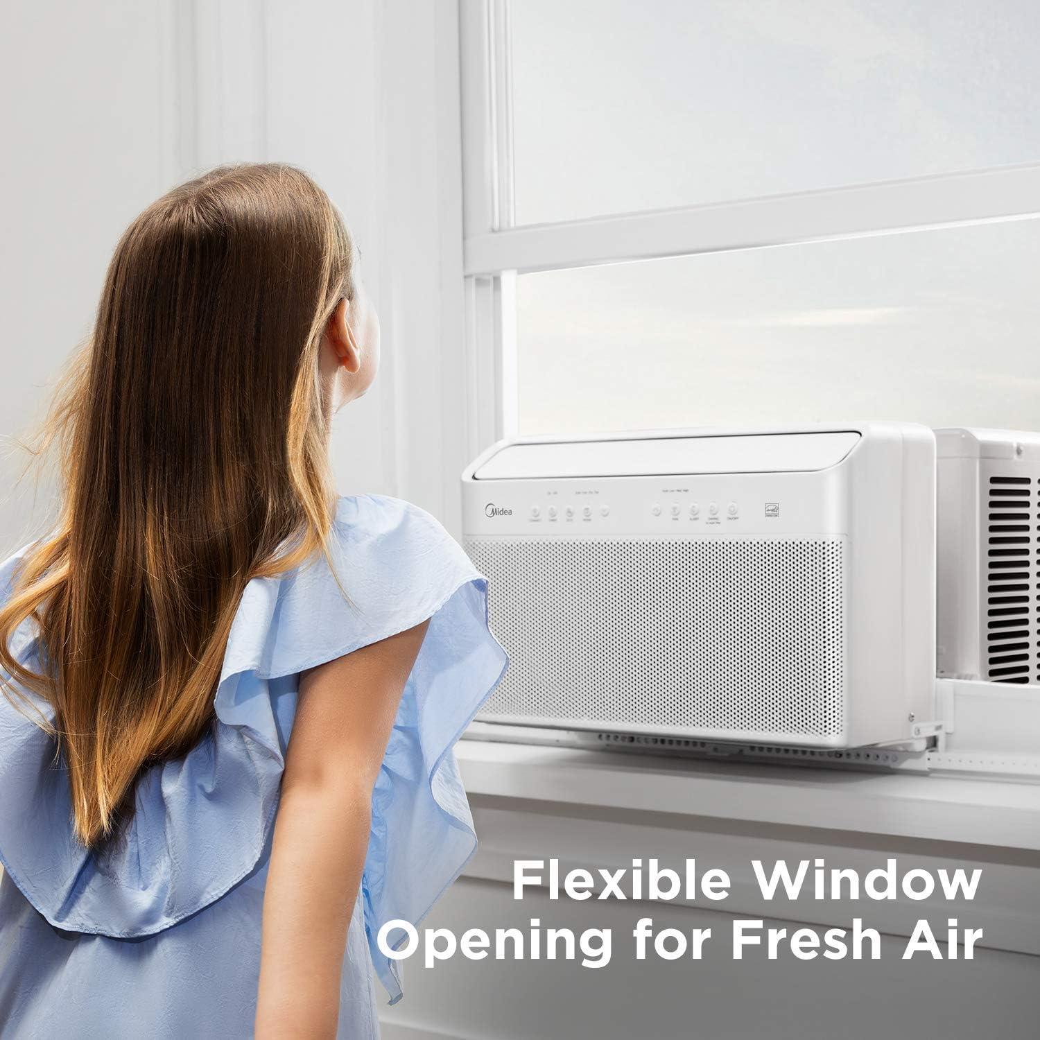 U-Shaped Inverter Window Air Conditioner 12, 000BTU with Open Window Flexibility, Robust Installation - Product image 2