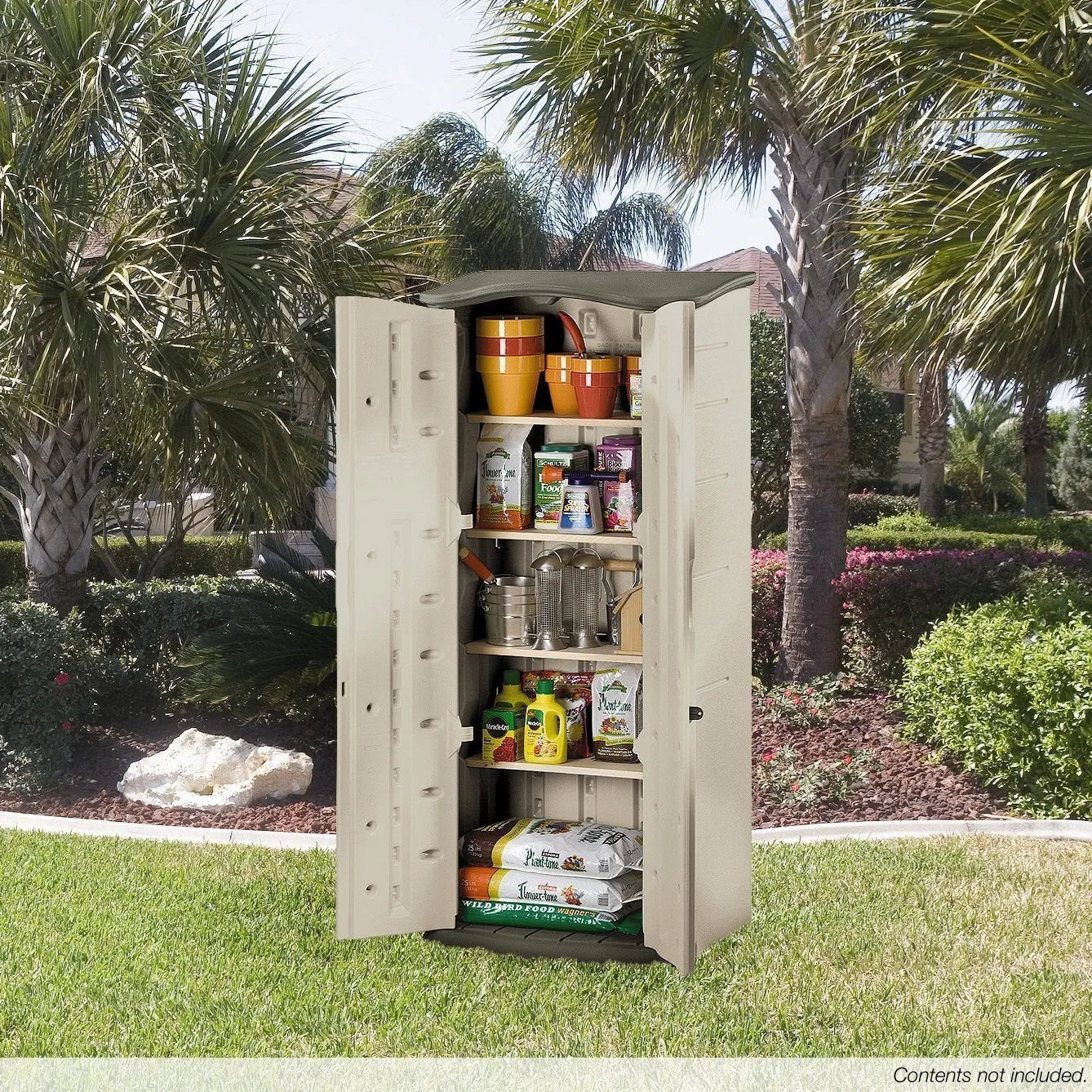 Rubbermaid Vertical Resin Weather Resistant Outdoor Storage Shed - Product image 13