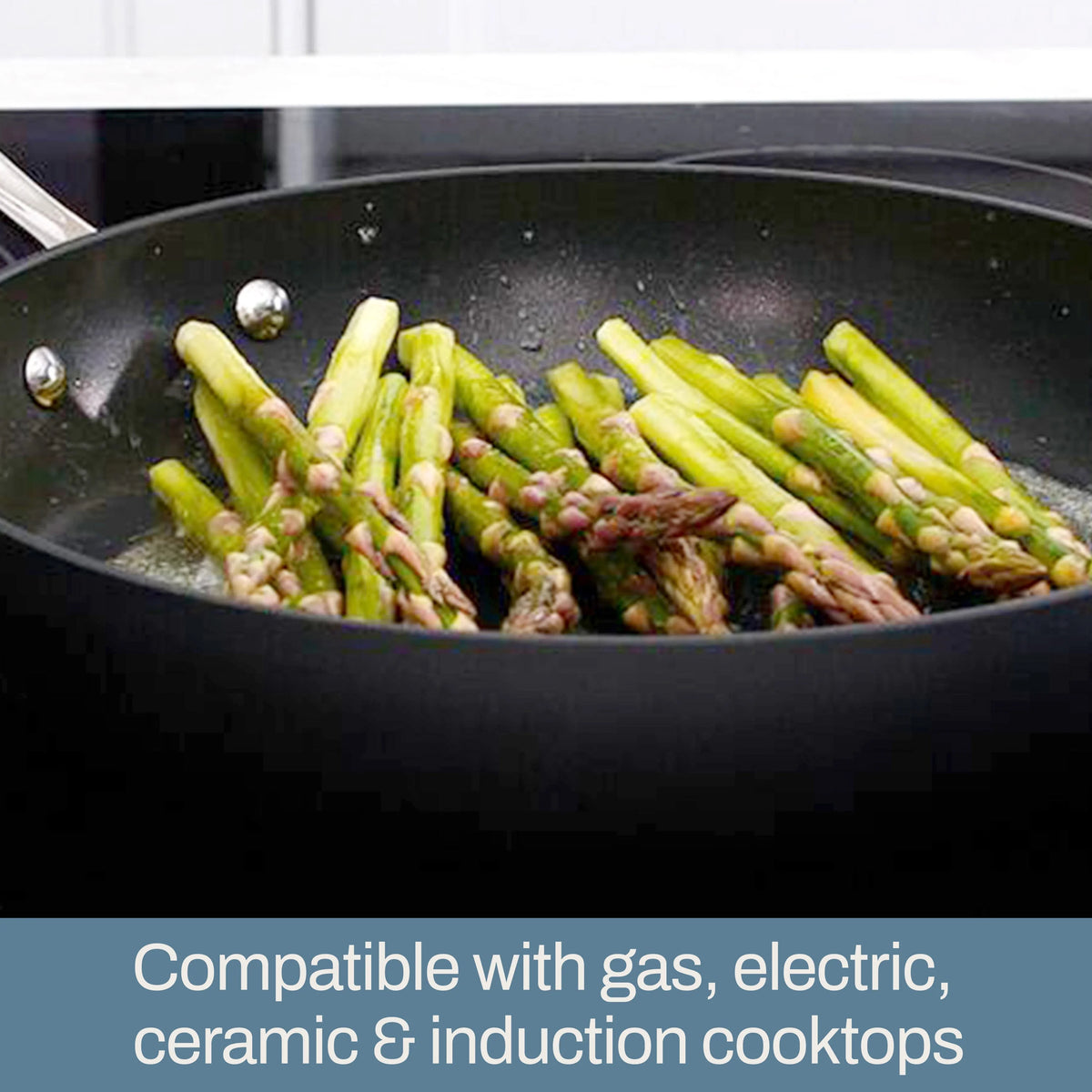 All - Clad HA1 Hard Anodized Nonstick Cookware, 10 Piece Set - Product image 5