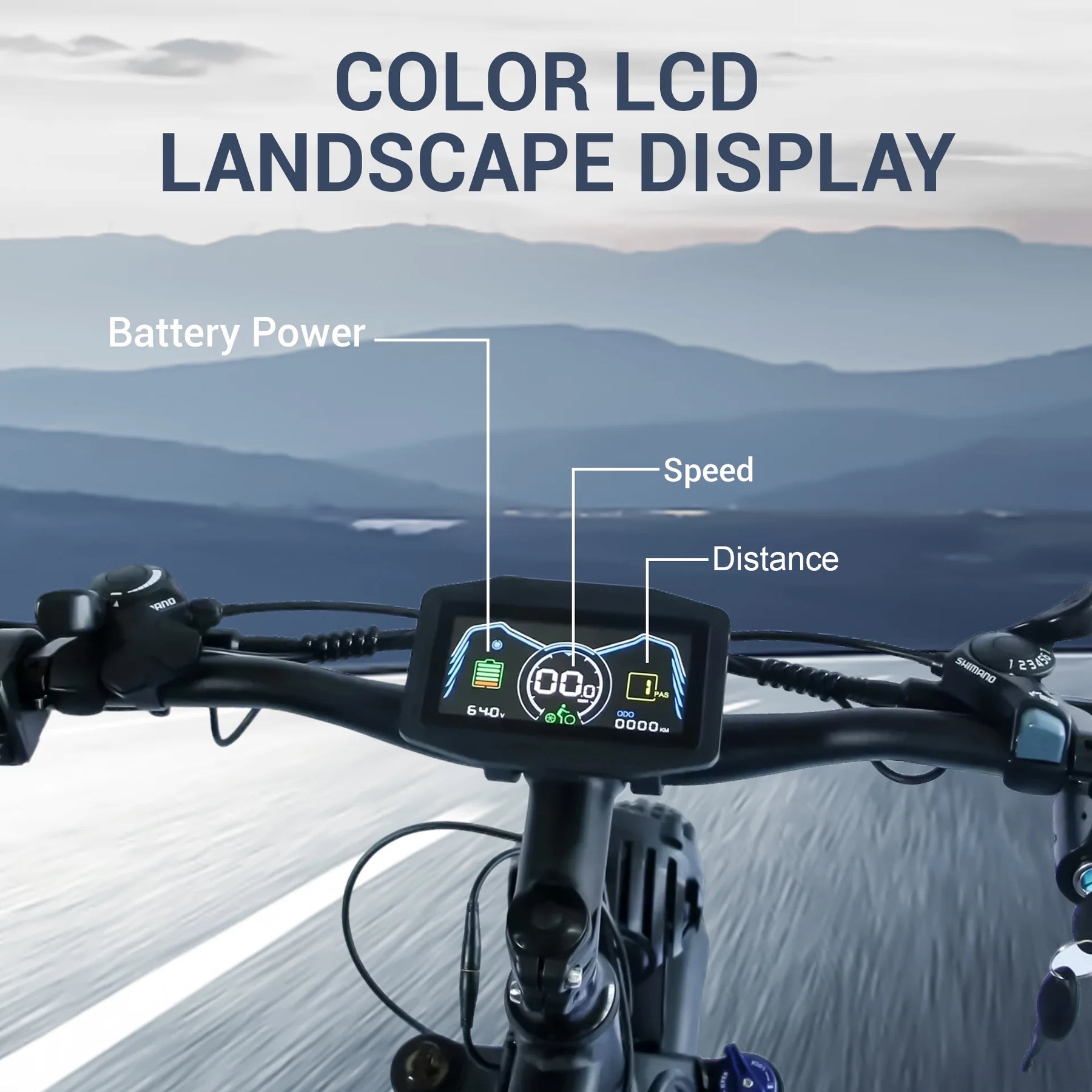 Peak 5000W - Electric - Bike for Adults - Men, Dual - Motor - Ebike 50MPH - Hunting - Ebike - Product image 6