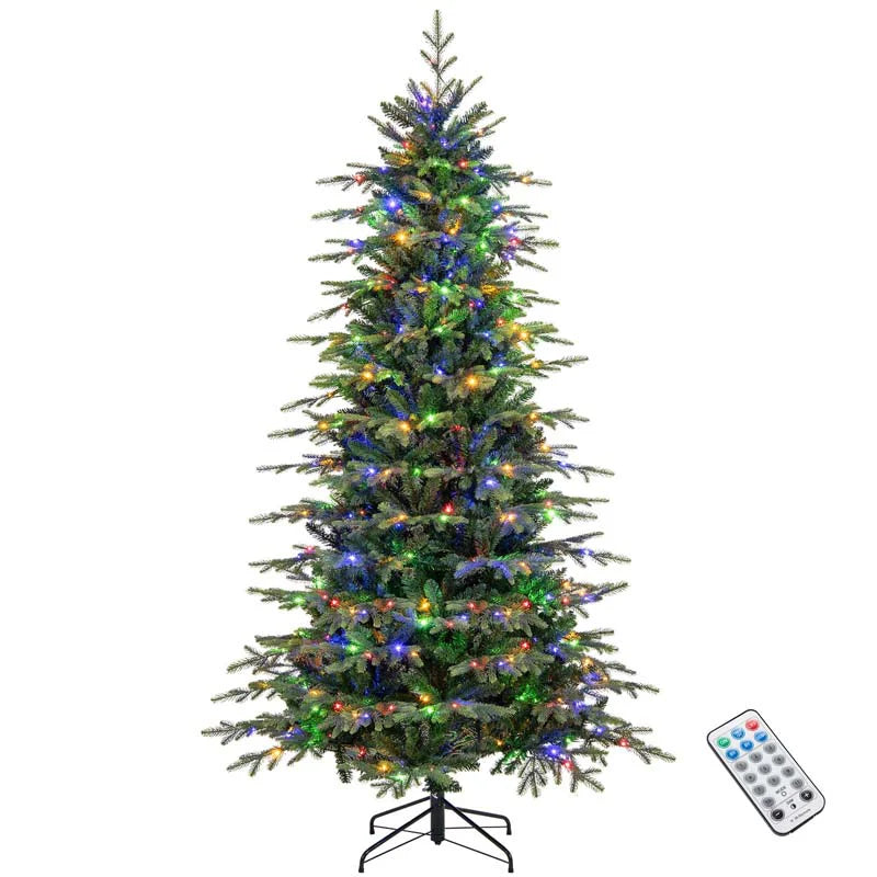 6/7.5/9 FT Pre-lit Artificial Christmas Tree with 260/380/560 Multicolor Lights - Product image 12