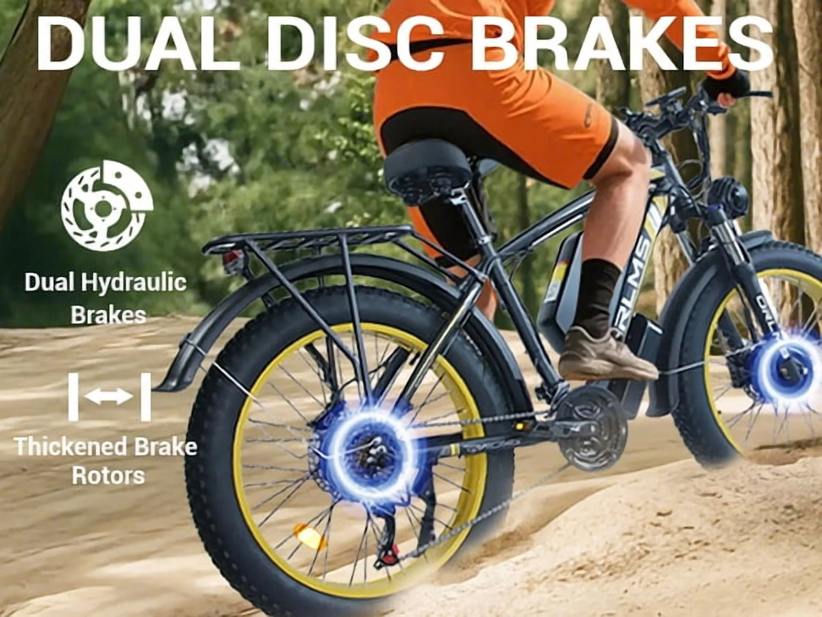 Peak 5000W - Electric - Bike for Adults - Men, Dual - Motor - Ebike 50MPH - Hunting - Ebike - Product image 2