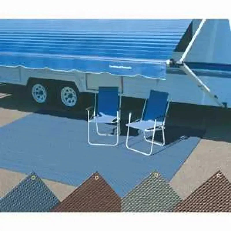 Carefree 181672 Brown 8' x 16' Dura-Mat