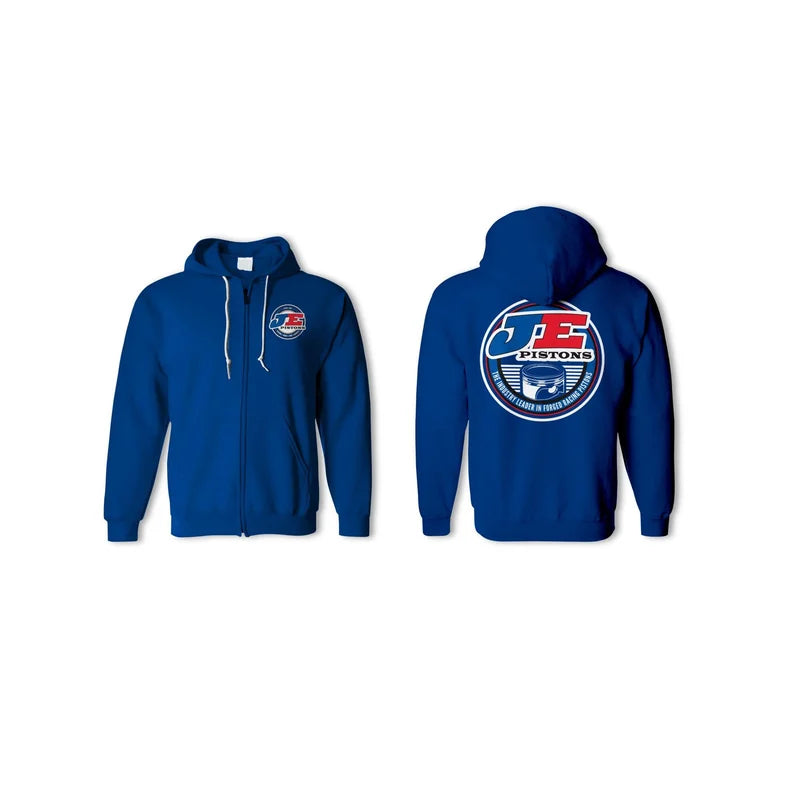 JE Pistons Hooded Sweatshirt Zip-up Small W1538S