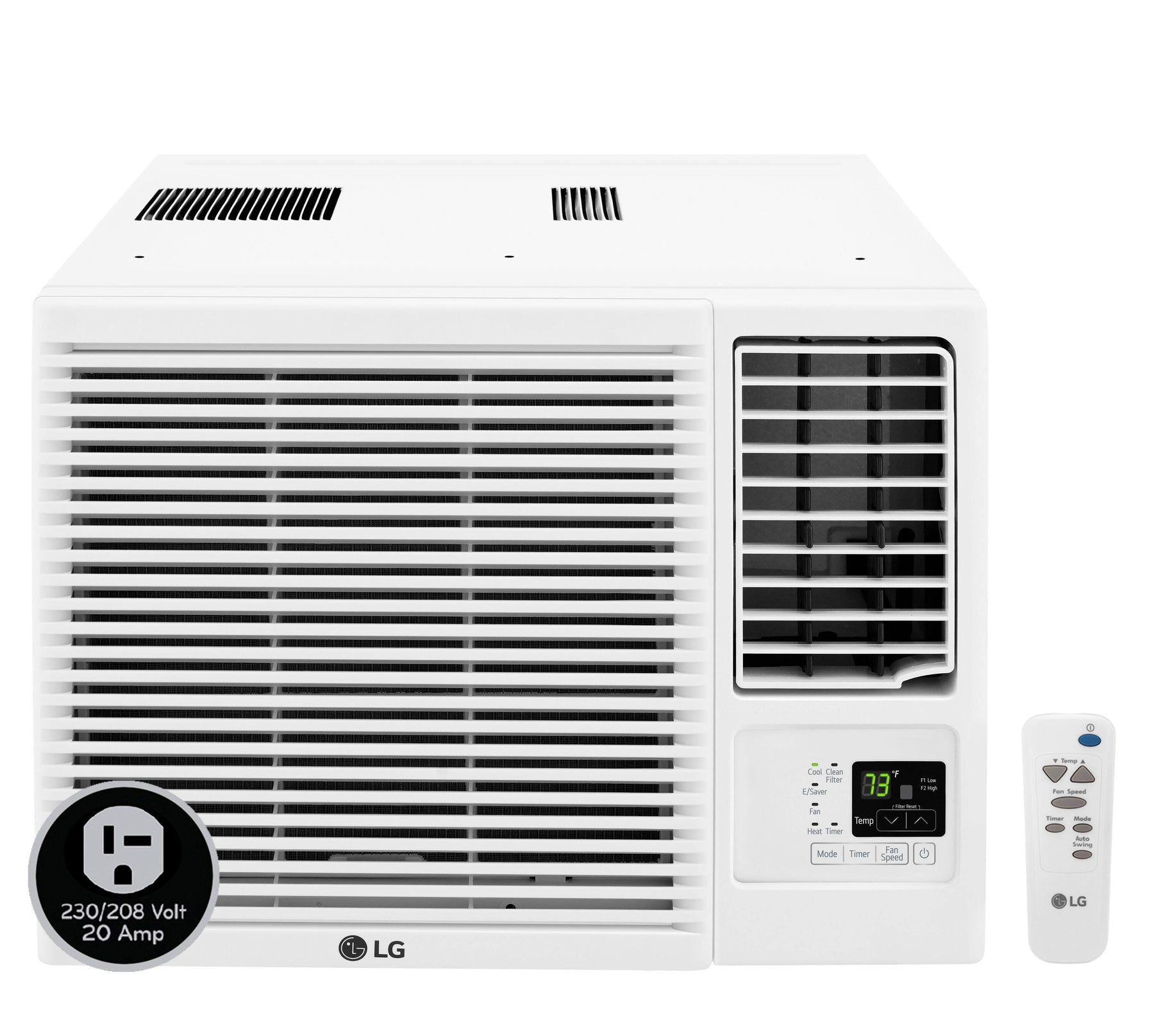 LG 12, 200 BTU Window Air Conditioner, Cooling - Product image 1