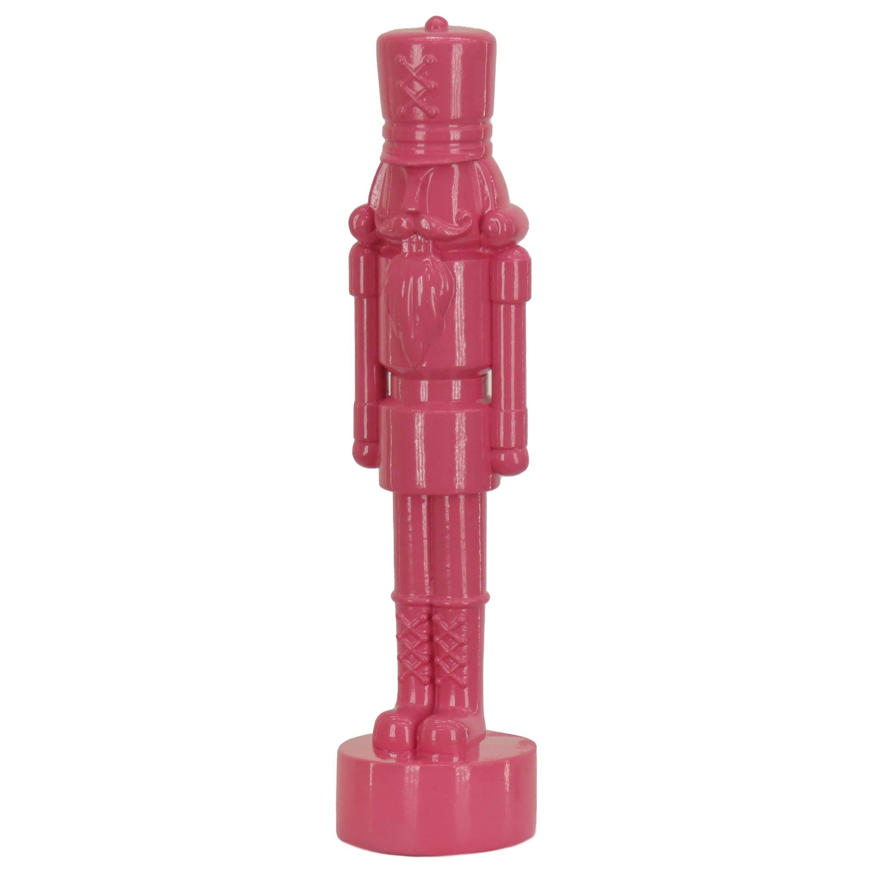 18" HGTV Home Collection Nutcracker Christmas Decor, Pink - Product image 1