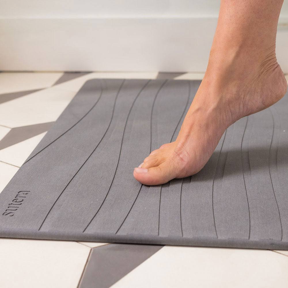 Sutera - Stone Bath Mat, Diatomaceous Earth Shower Mat, Non-Slip Super Absorbent Quick Drying Bathroom - Product image 1