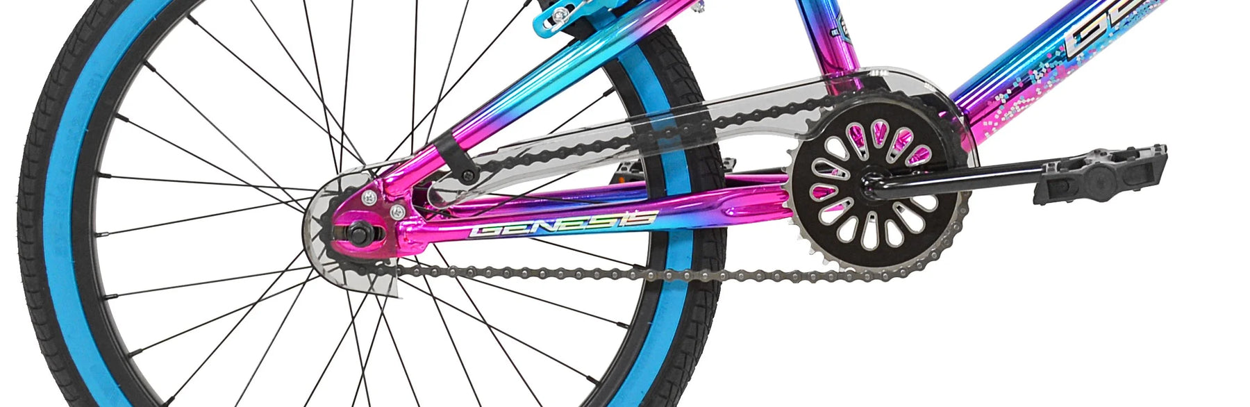20" Illusion Girls Bike, Blue/Purple - Product image 6