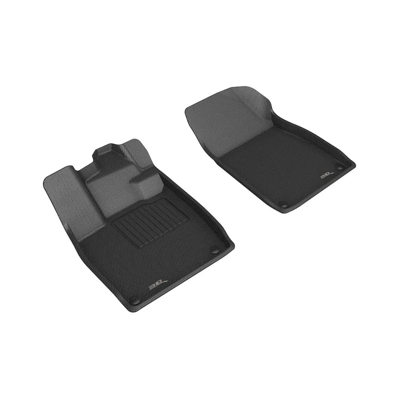 3D MAXpider L1AD07911509 - 22-24 Audi Q4 E-TRON / 22-24 Audi Q4 E-TRON Sportba Kagu 1st Row Floormats - Black